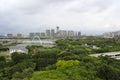 Overlook the yuanboyuan park Royalty Free Stock Photo